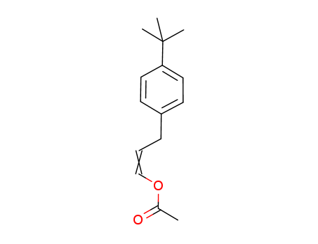 3-[4-(1,1-dimethylethyl)phenyl]propenyl acetate