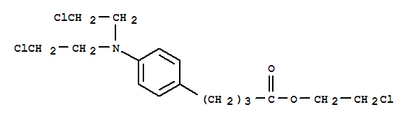 2-chloroethyl 4-[bis(2-chloroethyl)amino]phenylbutyrate
