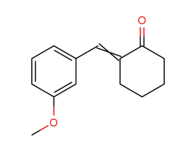 2-[1-(3-Methoxy-phenyl)-meth-(E)-ylidene]-cyclohexanone