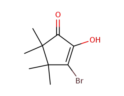 3-bromo-2-hydroxy-4,4,5,5-tetramethylcyclopent-2-enone