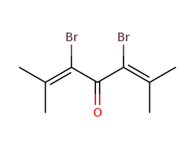 3,5-dibromo-2,6-dimethylhepta-2,5-dien-4-one