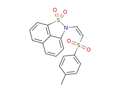 N-[(Z)-2-(4-methylphenylsulfonyl)ethenyl]-1,8-naphthosultam