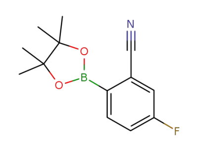 5-fluoro-2-(4,4,5,5-tetramethyl-[1,3,2]dioxaborolan-2-yl)benzonitrile